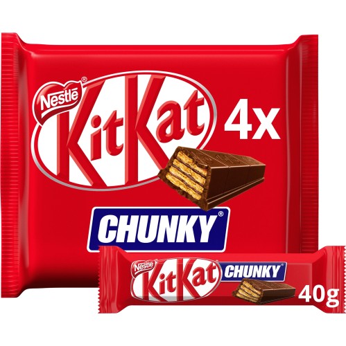 Kit Kat Chunky Milk Chocolate Bar Multipack