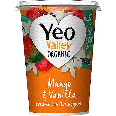 Yeo Valley Mango & Vanilla Yogurt