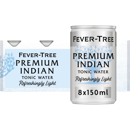 Fever-Tree Refreshingly Light Tonic Water (8 x 150ml)
