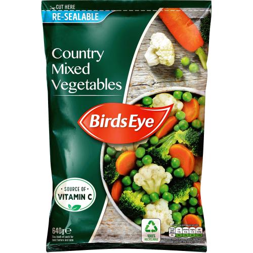 Birds Eye Country Mixed Vegetables (640g) - Compare Prices & Where To