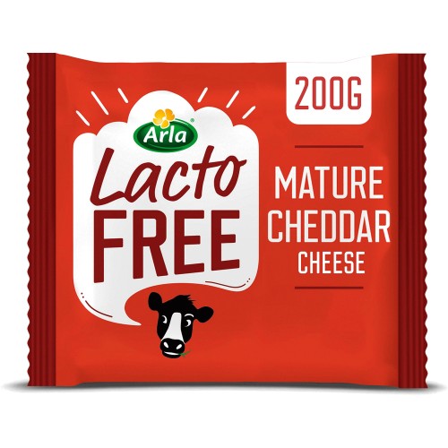 Arla Lactofree Mature Cheddar Cheese (200g)