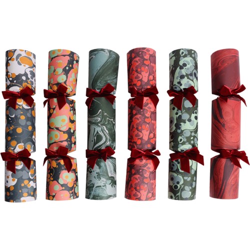 Sainsbury's Home Premium Christmas Crackers Mixed Marbles (6) Compare