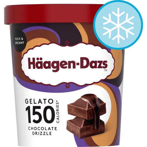 HaagenDazs Gelato Chocolate Drizzle Ice Cream (460ml) Compare Prices