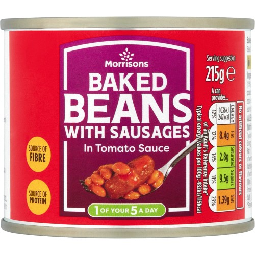 Morrisons Baked Beans & Sausages (215g) Compare Prices & Where To Buy