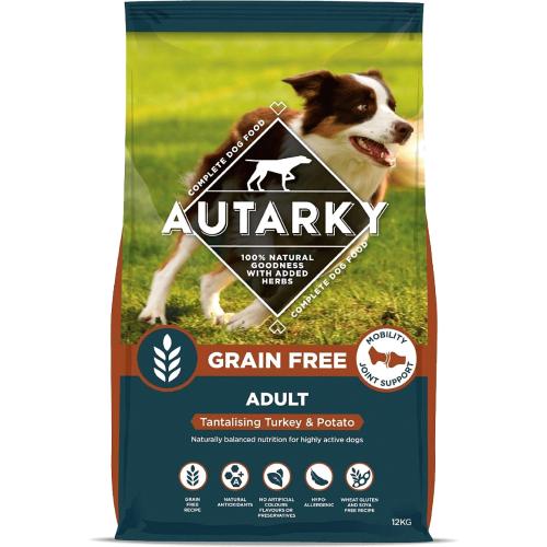 Adult Grain Free Turkey & Potato Dry Dog Food