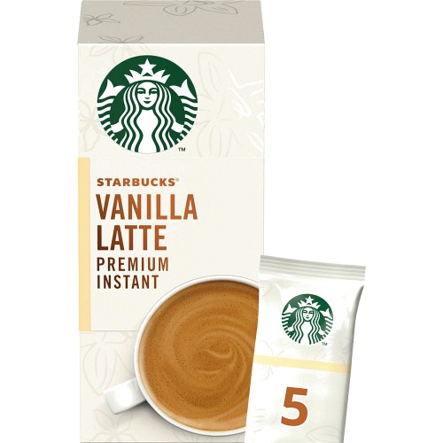 Vanilla Latte Premium Instant Coffee Sachets