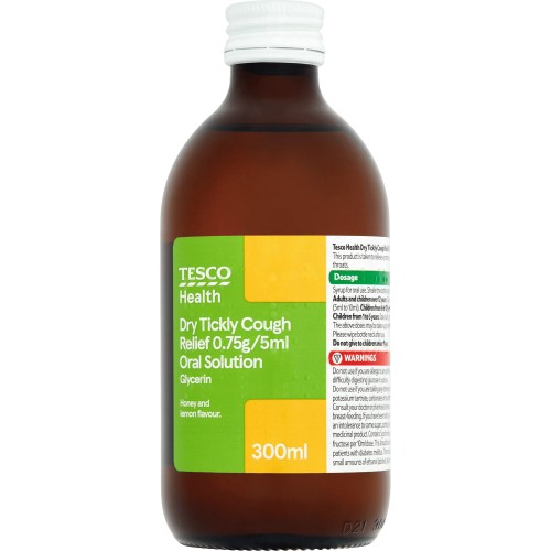 Tesco Health+ Dry Tickly Cough