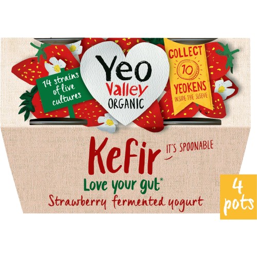 Kefir Strawberry Yogurt
