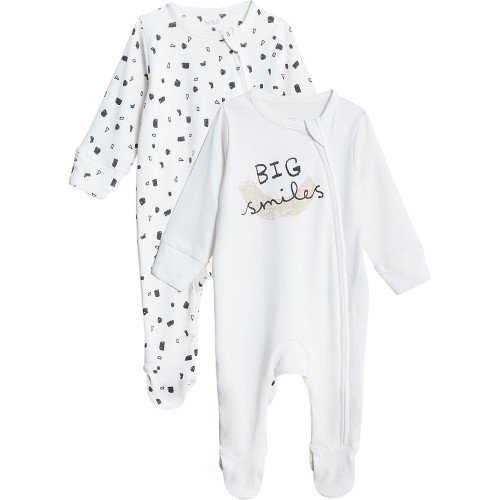 M&S Big Smiles Sleepsuits 6-9 Months (2) - Compare Prices & Where To ...