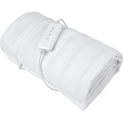 Double Electric Blanket with Detachable Remote and 3 Heat Settings