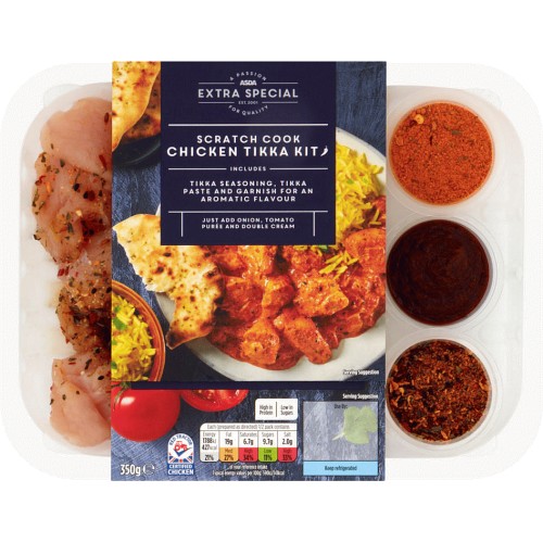 ASDA Extra Special Scratch Cook Chicken Tikka Kit (350g) Compare