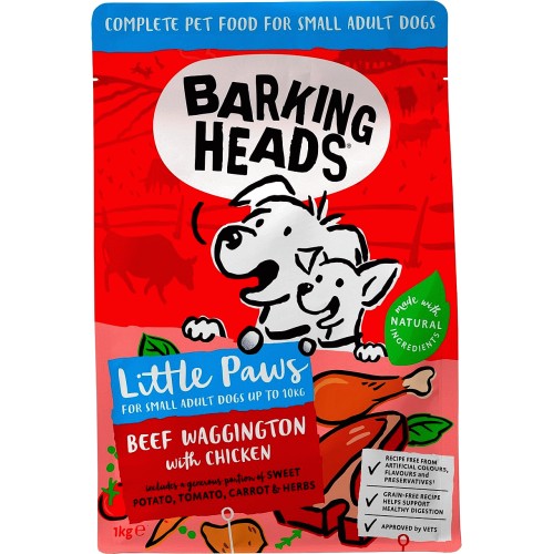 Little Paws Beef Waggington with Chicken Dry Dog Food