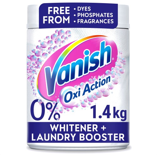 Vanish Oxi Action Crystal Whitener and Stain Remover Powder