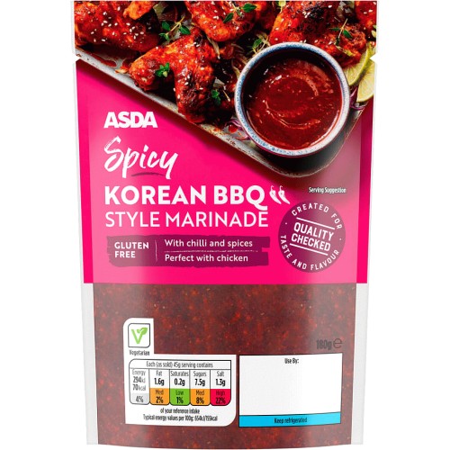 ASDA Spicy Korean BBQ Style Marinade (180g) Compare Prices & Where To