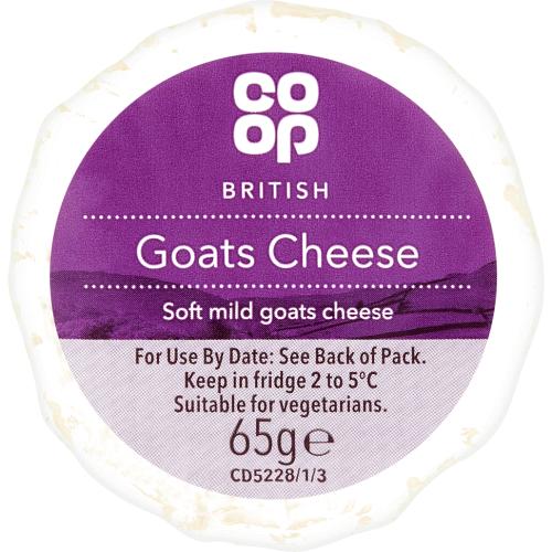 Coop British Goats Cheese (65g) Compare Prices & Where To Buy
