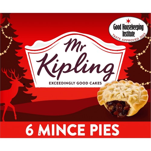 6 Deep Filled Mince Pies