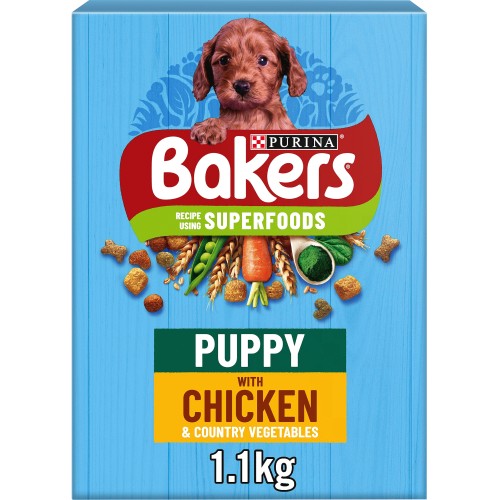 Puppy Dry Dog Food Chicken & Veg
