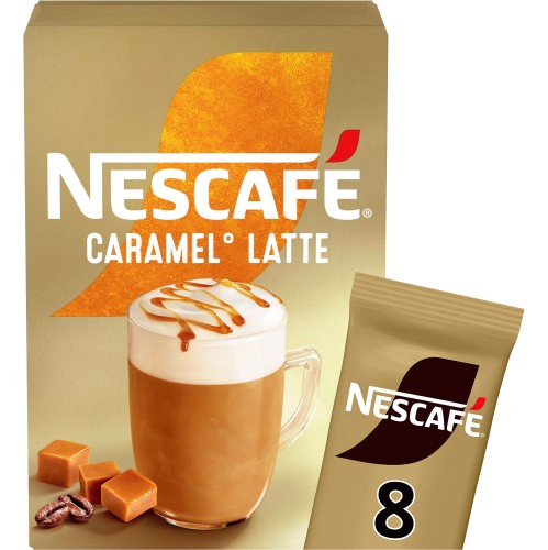 Gold Caramel Latte Instant Coffee 8 x Sachets