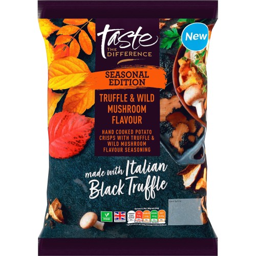 Sainsbury's Seasonal Edition Truffle & Wild Mushroom Flavour Taste the