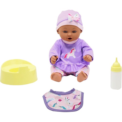 Hapello Potty Training Baby Doll (12 inch) Unicorns - Compare Prices ...