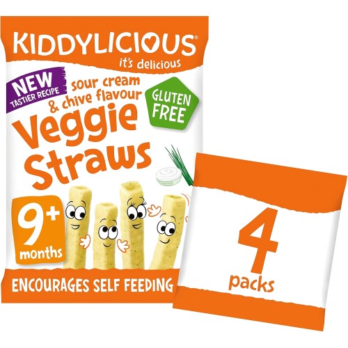 Sour Cream & Chive Veggie Straws 9 mths+