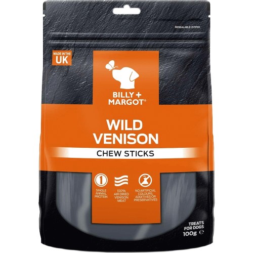 Venison Chew Sticks Dog Treats