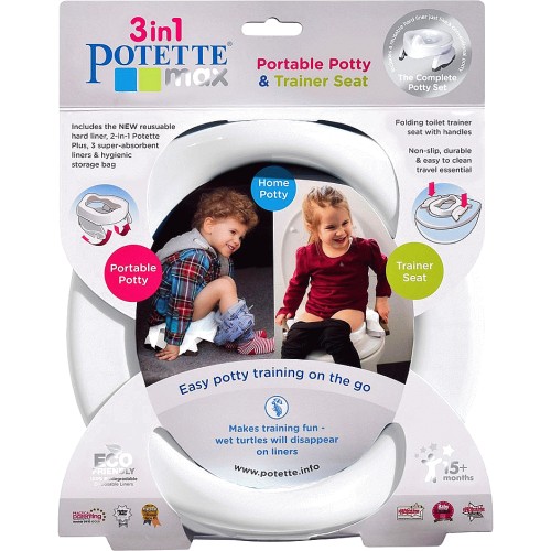 Max 3-in-1 Portable Potty and Trainer Set