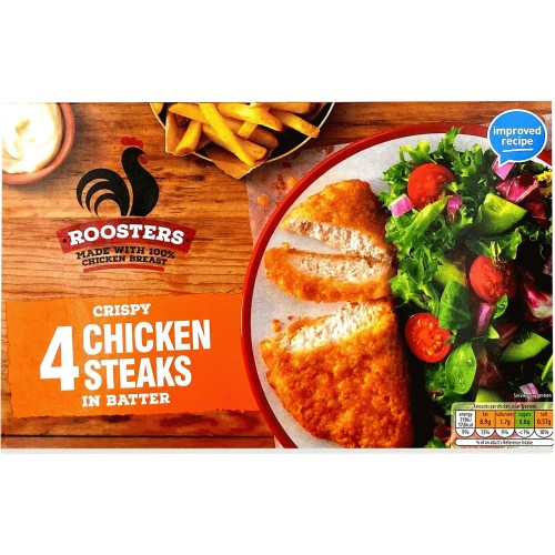 Birds Eye 6 Crispy Chicken In Tempura Batter (510g) Compare Prices
