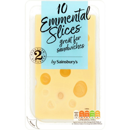 Emmental Cheese Slices