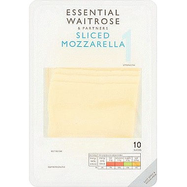 Essential Sliced Mozzarella Strength 1