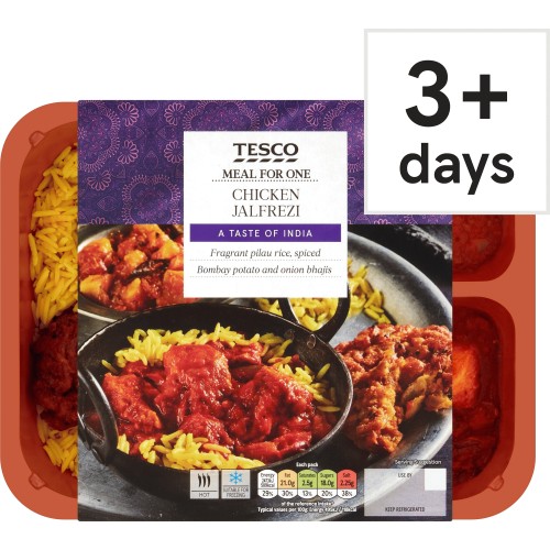 Tesco Meal For One Chicken Jalfrezi & Rice (550g) - Compare Prices ...