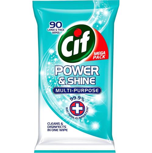 Cif Multi-Purpose Antibacterial Cleaning Wipes 90 Wipes (90)