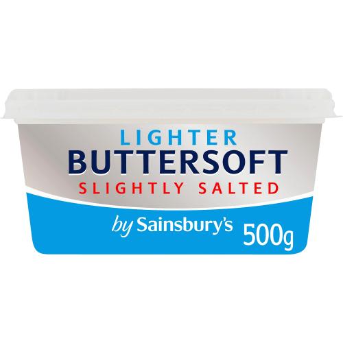 Sainsbury's Buttersoft Lighter Spreadable Butter (500g)