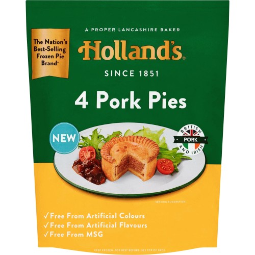 Holland's 4 Pork Pies Compare Prices & Where To Buy Trolley.co.uk