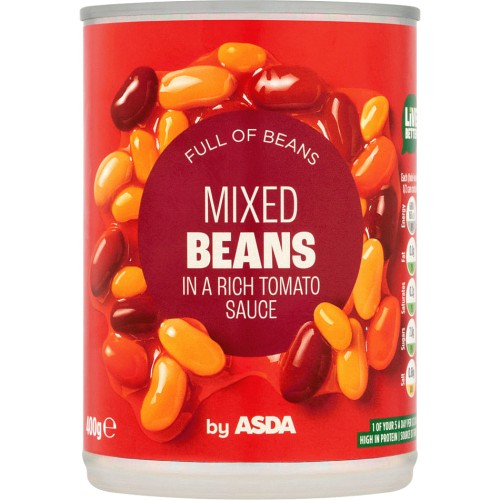 Mixed Beans in Tomato Sauce