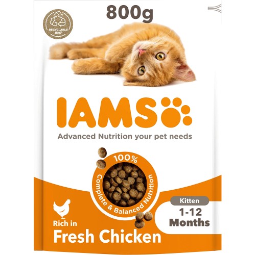 IAMS Vitality Kitten Food Chicken