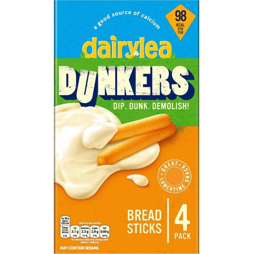 Dairylea Dunkers Breadsticks Cheese Snacks (4 x 43g) - Compare Prices &  Where To Buy 