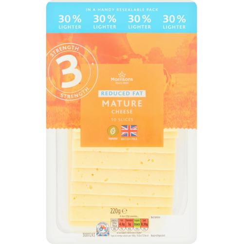 30% Lighter Mature Cheese Slices