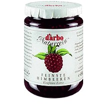 Darbo Natural Raspberry Jam Extra Finest Raspberries (450g) - Compare ...