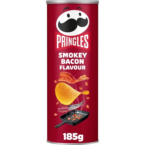 Pringles Smokey Bacon Sharing Crisps (185g) Compare Prices & Where To Buy Trolley.co.uk