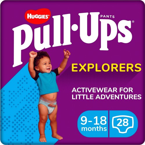 Pull Ups Explorers 9-18 Months Blue