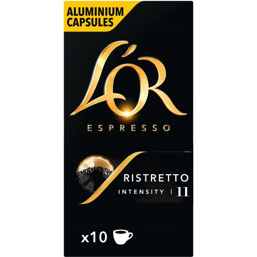 Café capsules Intense n°9 - Espresso - Carte Noire - x10 capsules (53g)