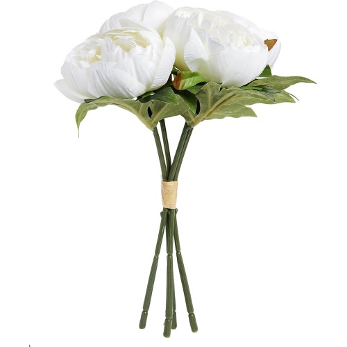 Wilko Yellow Dahlia Bunch Of Artificial Flowers Compare Prices Trolley Co Uk