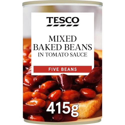 Tesco Mixed Baked Beans