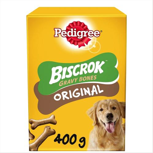 Biscrok Gravy Bones Adult Dog Treats Original Biscuits