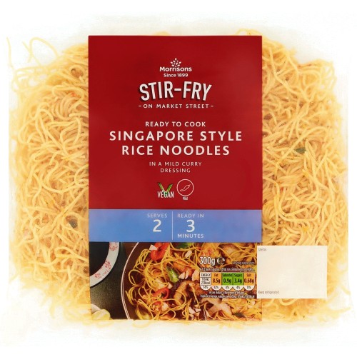 Morrisons Singapore Rice Noodles (300g) Compare Prices & Where To Buy