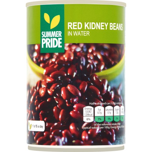 Summer Pride Kidney Beans in Water (400g) Compare Prices & Where To