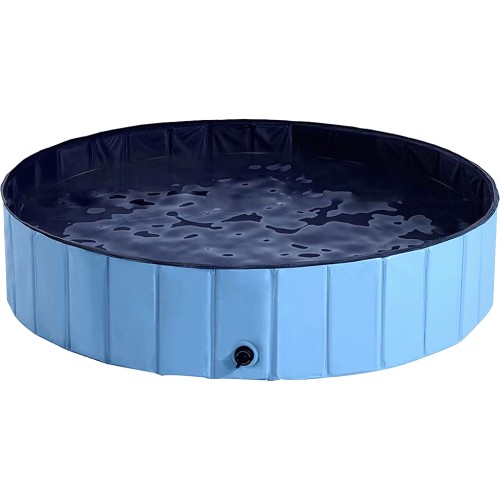PawHut Foldable Dog Paddling Pool Blue - Compare Prices & Where To Buy ...