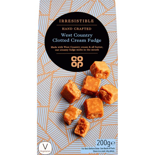 Irresistible Hand Crafted West Country Clotted Cream Fudge