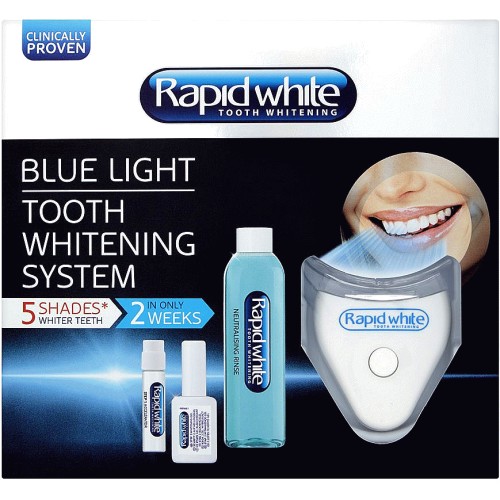 Rapid White Blue Light Tooth Whitening System Compare Prices & Where To Buy Trolley.co.uk